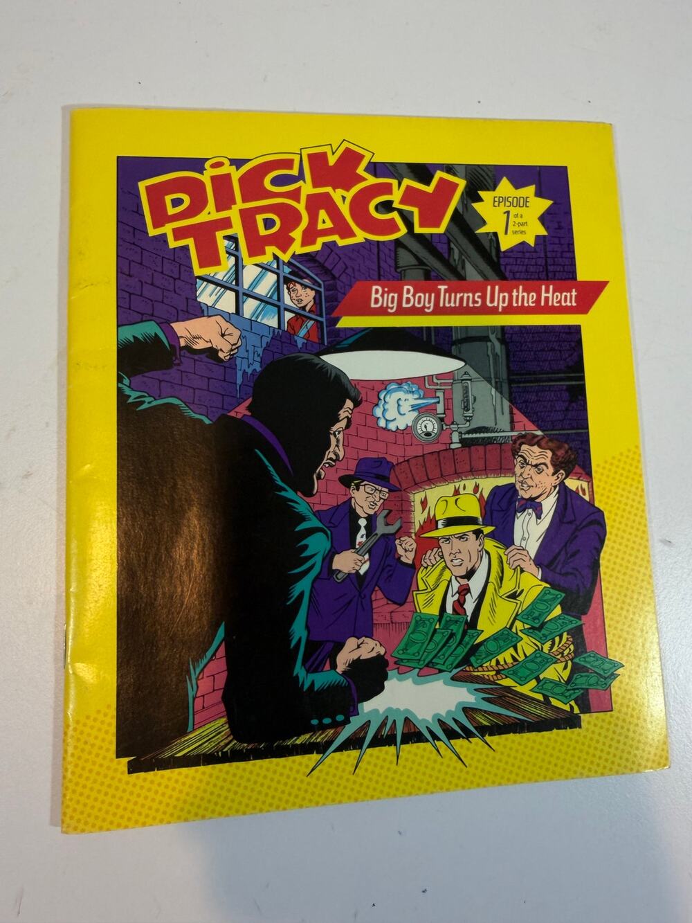 DICK TRACY #1: Big Boy Turns Up The Heat comic book 1990 only